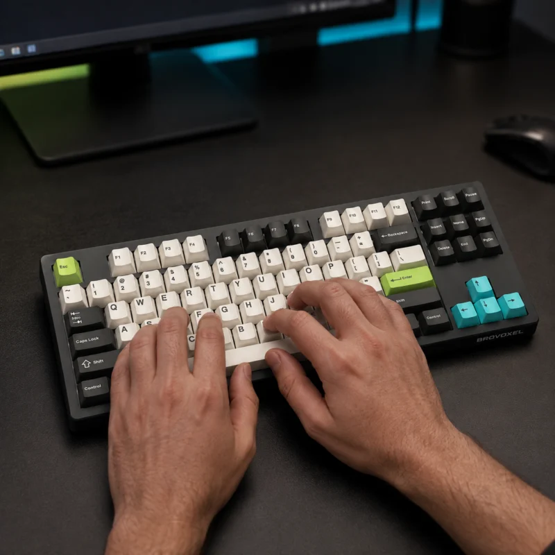 BROVOXEL Typeform Compact Mechanical Keyboard